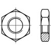 Ecrou hexagonal mince DIN439 Acier 4 Zingué électrolytique M3